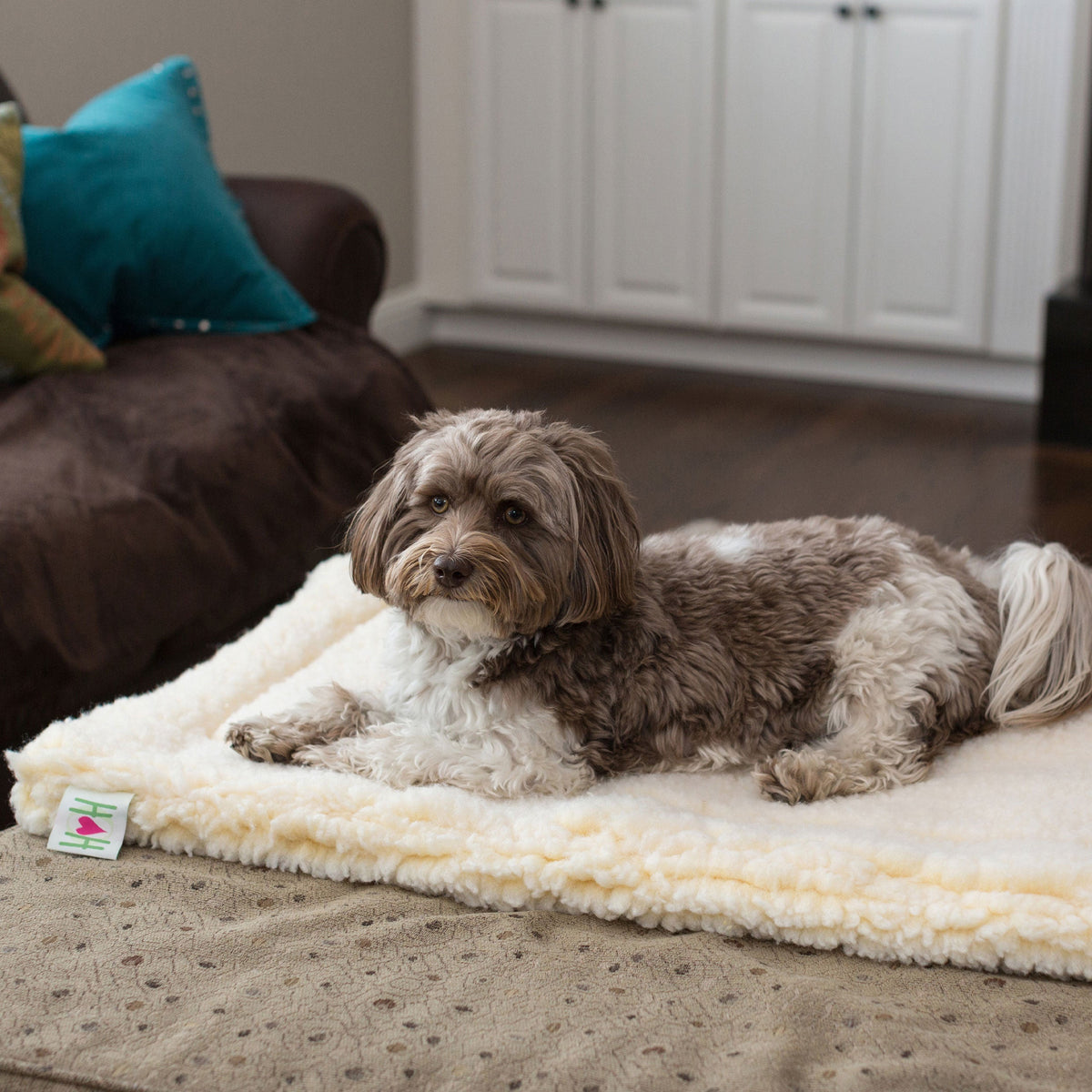 Fleece crate mat