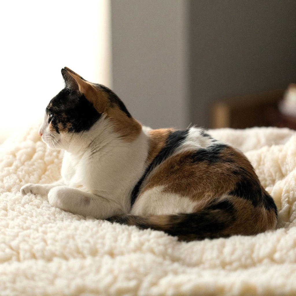 Fleece crate mat
