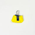 Collapsible dog bowl with a carabiner
