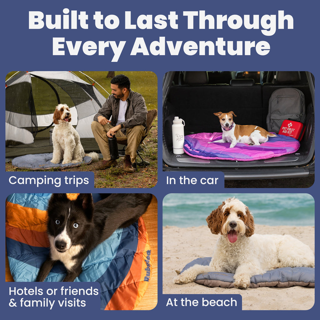 Packable travel bed