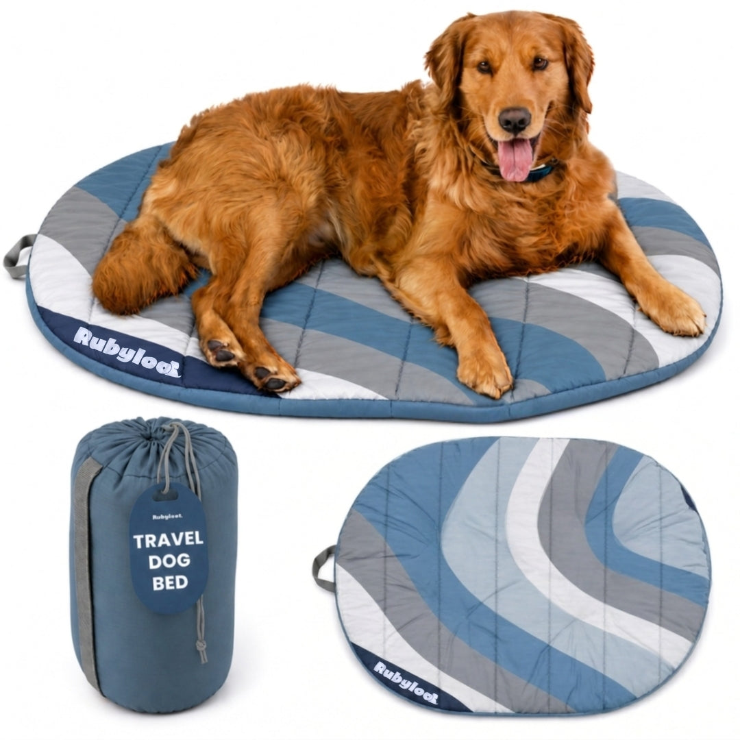 Packable travel bed