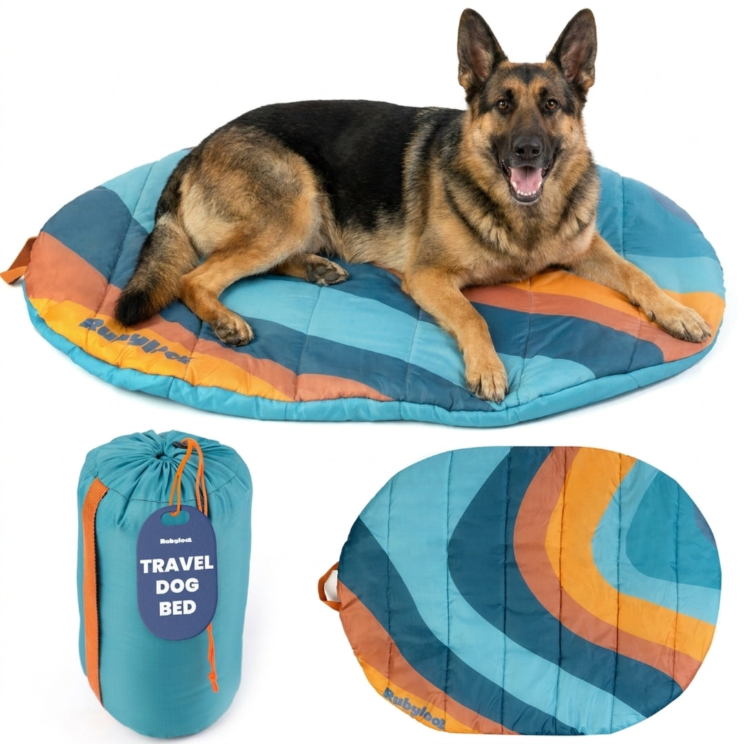 Packable travel bed