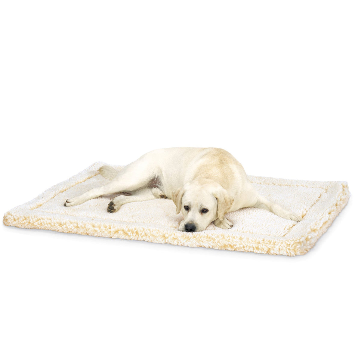 Fleece crate mat