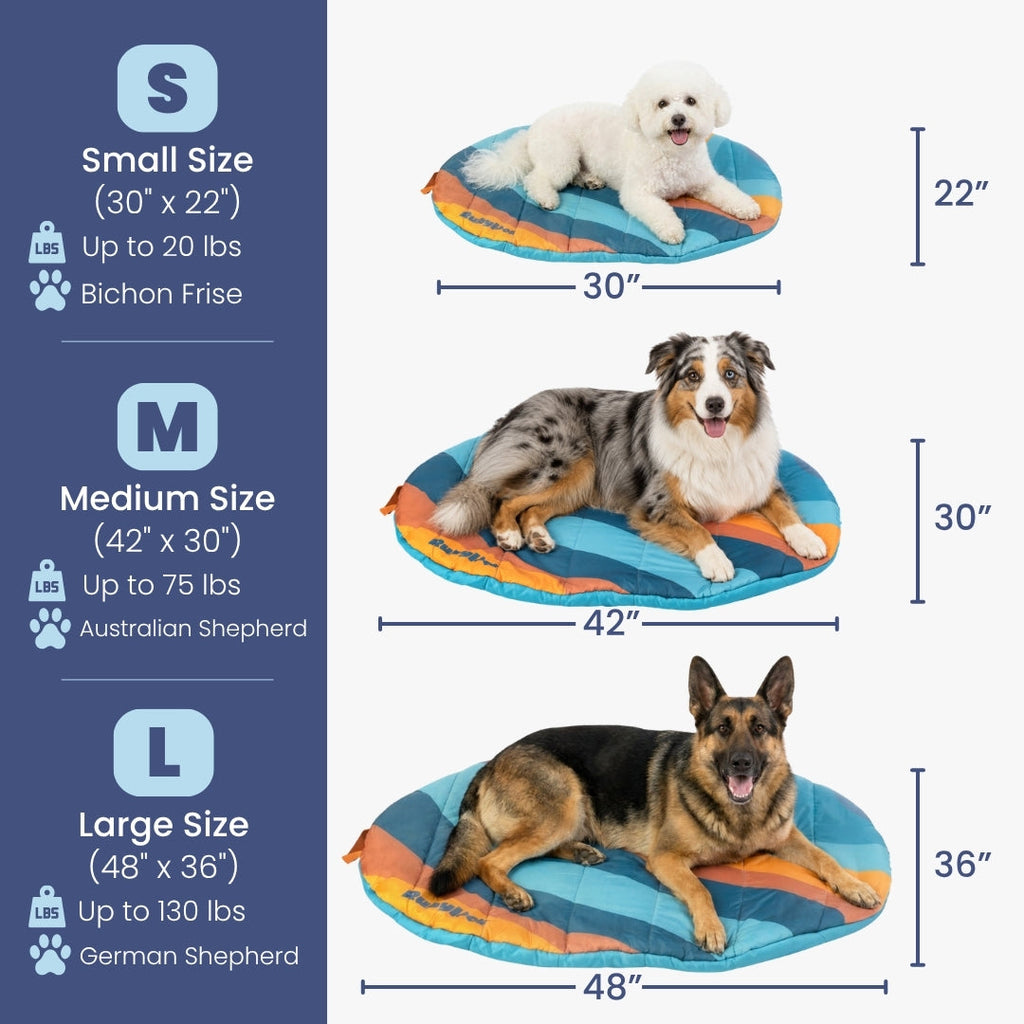 Packable travel bed