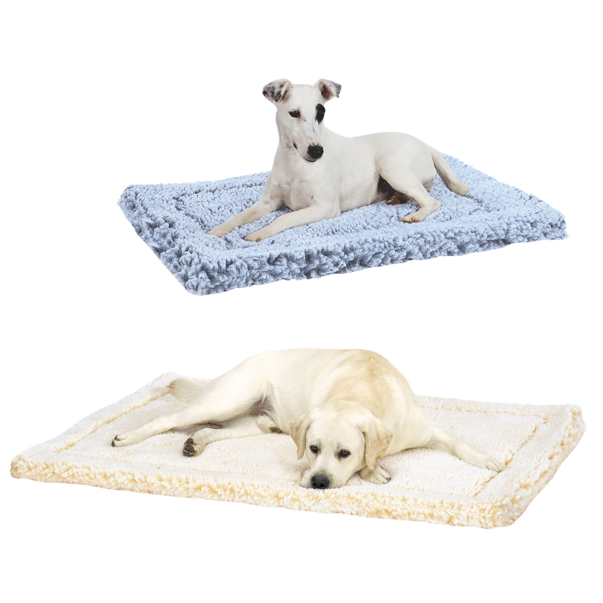 Fleece crate mat