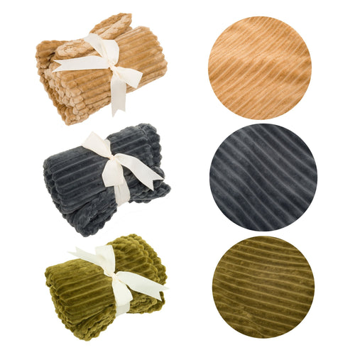 Double-sided plush dog blanket